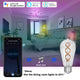 Smart WiFi LED Dimmable Edison Bulb 5W E27 RGBCW Changeable Compatible with Alexa, Google Home No Hub Required - 7Pandas Australia