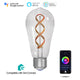 Smart WiFi LED Dimmable Edison Bulb 5W E27 RGBCW Changeable Compatible with Alexa, Google Home No Hub Required - 7Pandas Australia