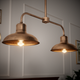 Florence Aged Solid Copper Italian Industrial Style Antique Pendant Light - 7Pandas Australia