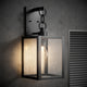 ARENA Classic Aluminium Exterior Wall Light Fixtures Matt Black E27 - 7Pandas Australia