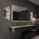 FOZIA Modern Luxury Crystal Wall Light Fixture Bathroom Vanity Light with G9 base - 7Pandas Australia