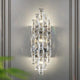 FOZIA Modern Luxury Crystal Wall Light Fixture Bathroom Vanity Light with G9 base - 7Pandas Australia