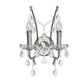 PARIS Provincial Style K9 Crystal Wall Light  E14 Candelabra bulb - 7Pandas Australia