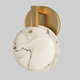 CLAUD 1-Light Modern Alabaster Vanity Wall Light Fixtures G9 Base - 7Pandas Australia