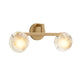 CLAUD Modern Style Alabaster Indoor Wall Light Fixtures Vanity Light G9 Base - 7Pandas Australia