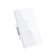 WiFi Smart Wall Touch Light Switch Phone Control Compatible with iOS and Android Alexa Echo and Google Assistant - 7Pandas Australia