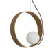 NOBU LED Timber Nordic Style Glass Pendant Light Natural Oak Wood E27 - 7Pandas Australia