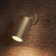 Adjustable Single Spotlight Outdoor Wall Light IP65 Porch Hallway GU10 lamp base - 7Pandas Australia