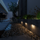 4PACK LED Outdoor Garden Step Light 3W Pathway Stair Light DC12V Warmwhite 3000K IP65 - 7Pandas Australia