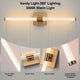 IZZA LED Comtemporary Design Interior Wall Light 8W 3000K Gold - 7Pandas Australia